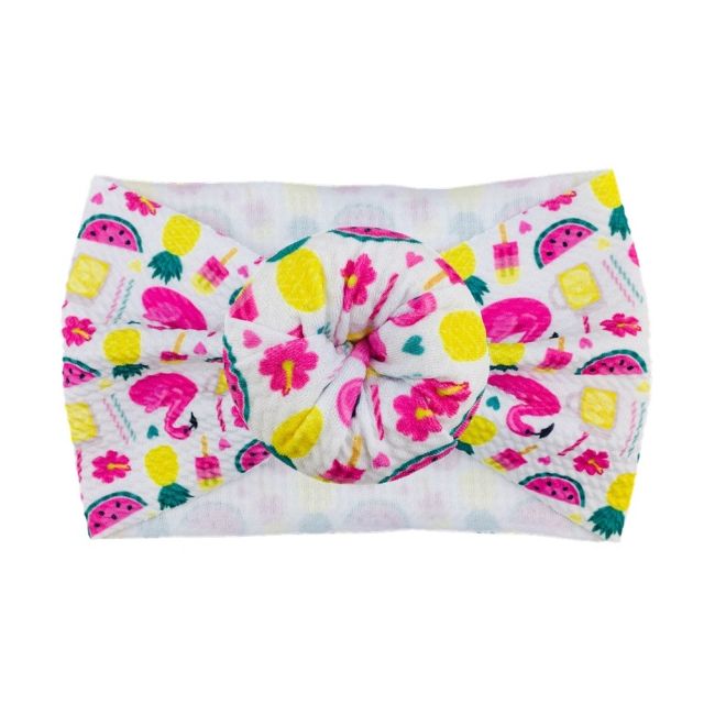 Bentita lata tip turban cu imprimeu - model 9 mbh13-9-cd2
