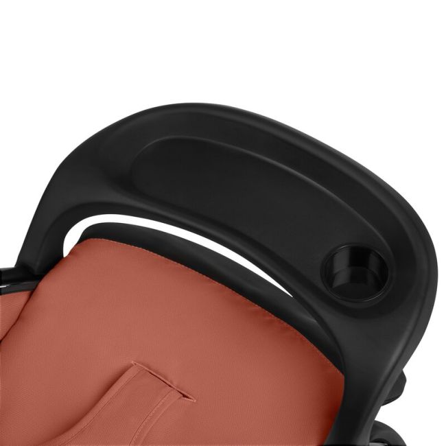 Carucior sport, Lionelo, Emma Plus, Cu tavita, 2 Suporturi pentru pahar, Geanta accesorii, Conform cu standardul european de securitate EN1888-1, Roz BYNLO-EMMA PLUS_CORAL_PINK