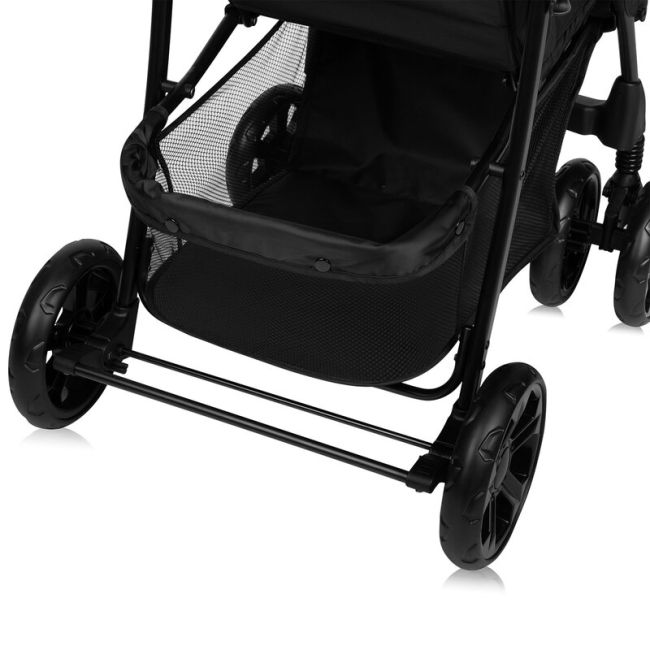 Carucior sport, Lionelo, Emma Plus, Cu tavita, 2 Suporturi pentru pahar, Geanta accesorii, Conform cu standardul european de securitate EN1888-1, Verde BYNLO-EMMA PLUS_GREEN_EMERALD