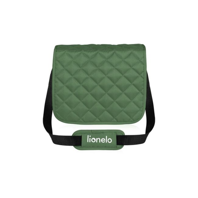 Carucior sport, Lionelo, Emma Plus, Cu tavita, 2 Suporturi pentru pahar, Geanta accesorii, Conform cu standardul european de securitate EN1888-1, Verde BYNLO-EMMA PLUS_GREEN_EMERALD