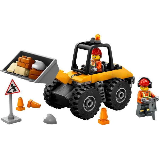 LEGO CITY INCARCATOR PE ROTI GALBEN PENTRU CONSTRUCTII 60450 VIVLEGO60450