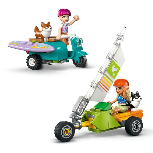 LEGO FRIENDS AVENTURI CU CATEI LA SURFING SI PE SCUTER 42641 VIVLEGO42641
