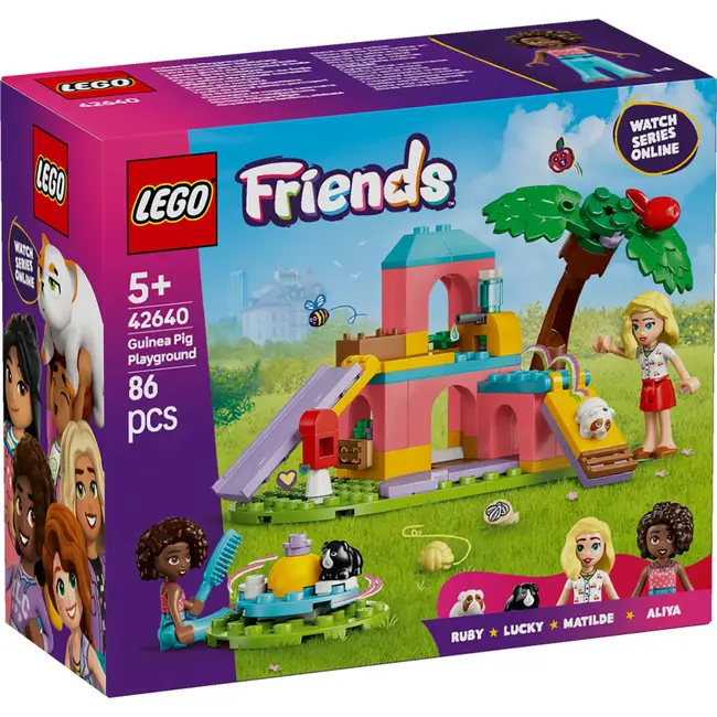 LEGO FRIENDS TEREN DE JOACA PENTRU PORCUSORI DE GUINEEA 42640 VIVLEGO42640