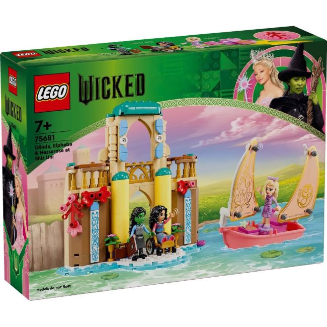 LEGO WICKED GLINDA ELPHABA SI NESSAROSE LA UNIVERSITATEA SHIZ 75681 VIVLEGO75681