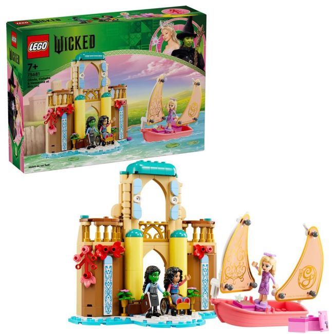 LEGO WICKED GLINDA ELPHABA SI NESSAROSE LA UNIVERSITATEA SHIZ 75681 VIVLEGO75681