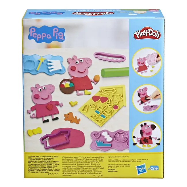PLAY-DOH SET PEPPA PIG PLASTILINA CU ACCESORII VIVF1497
