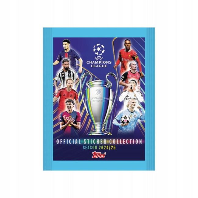 Pachet abtibilduri - topps 2025 uefa champions league