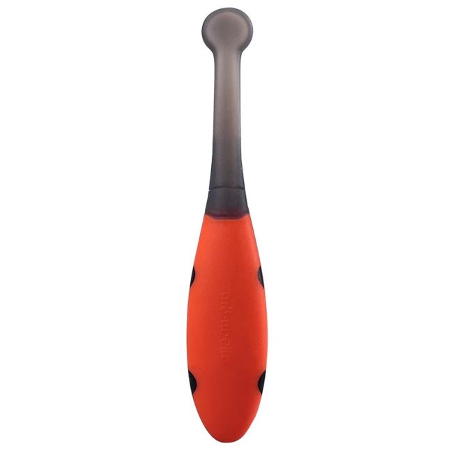 Periuta de dinti din silicon pentru antrenament, 6 luni+, Mombella, Buburuza KRTM01403