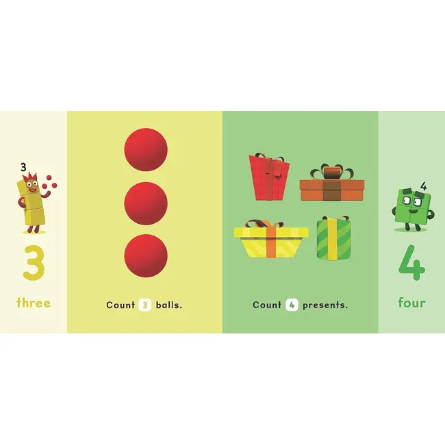 Prima mea carte cu numere - numberblocks