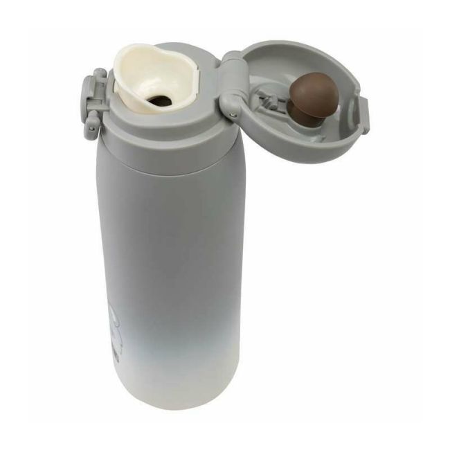 Termos lichide, FreeON, Din otel inoxidabil, Cu mentinere de temperatura de pana la 12 ore, 480 ml, Grey BYN380715