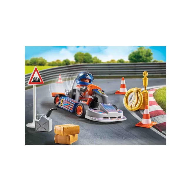 Playmobil - Set Cadou Sofer Cu Cart ARTPM71187
