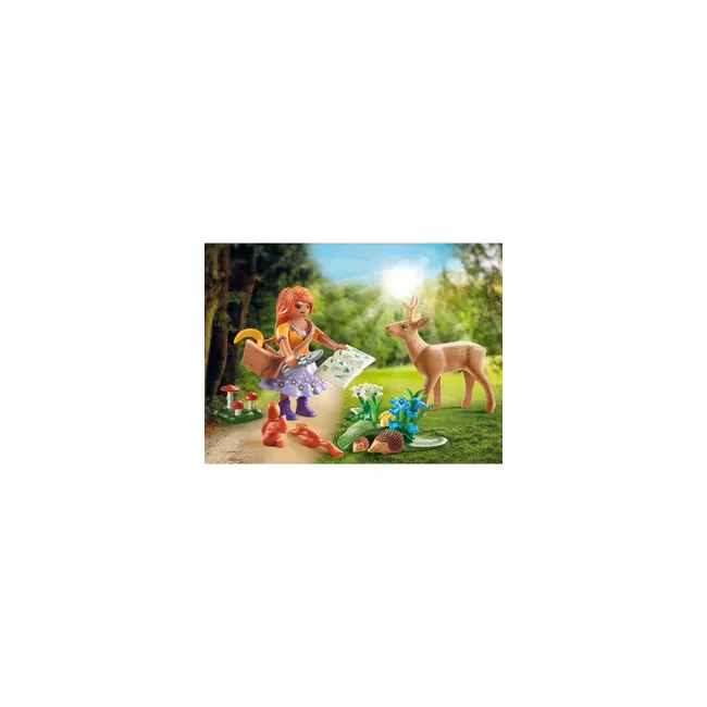 Playmobil - Set Cadou Femeie Cautatoare De Plante ARTPM71188