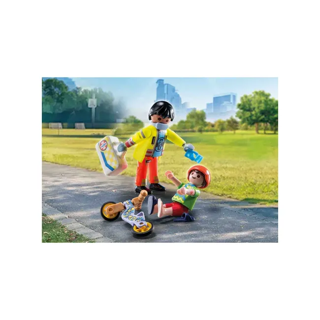 Playmobil - Paramedic Cu Pacient ARTPM71245