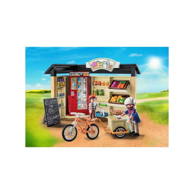 Playmobil - Magazinul Non Stop De La Ferma ARTPM71250