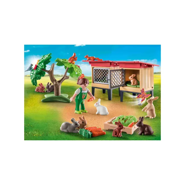 Playmobil - Cusca Pentru Iepurasi ARTPM71252