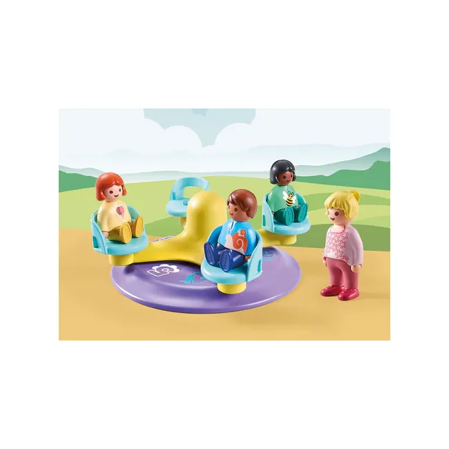 PLAYMOBIL - 1.2.3 CARUSEL CU NUMERE ARTPM71324