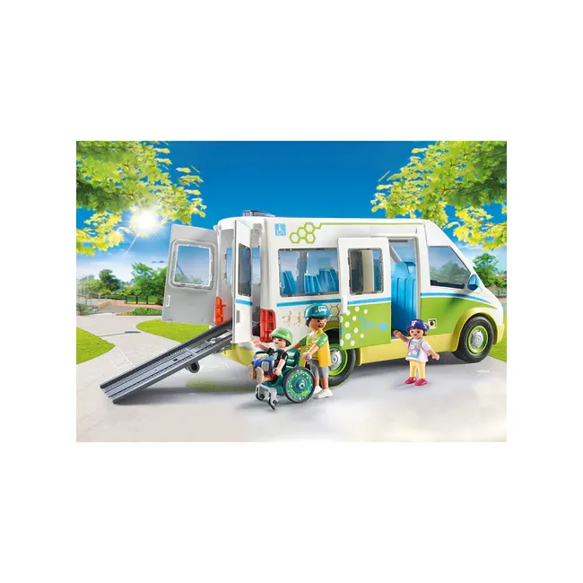 PLAYMOBIL - AUTOBUZ SCOLAR DE LA ORAS ARTPM71329