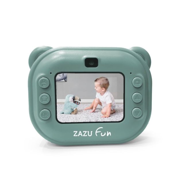 Aparat foto digital pentru copii ZAZU fun Instant Print Verde TNAZA-INSTANTCAMERA-03