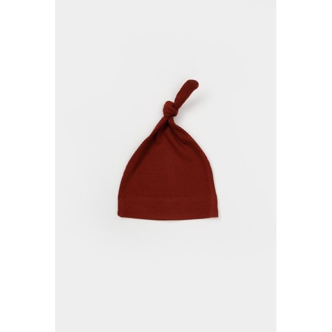 Cutie 4 piese pentru nou nascut - 100% bumbac organic - Caramiziu, BabyCosy JEMBC-CSYM26503