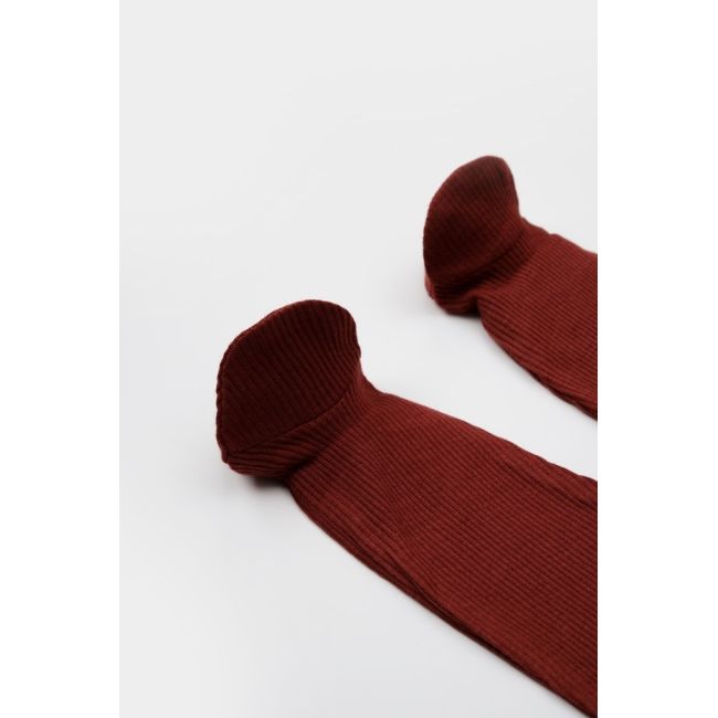 Cutie 4 piese pentru nou nascut - 100% bumbac organic - Caramiziu, BabyCosy JEMBC-CSYM26503