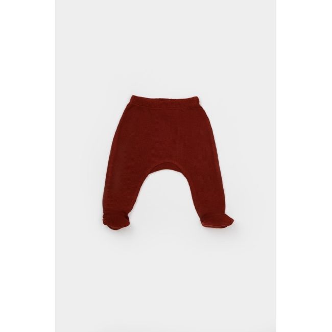 Cutie 4 piese pentru nou nascut - 100% bumbac organic - Caramiziu, BabyCosy JEMBC-CSYM26503
