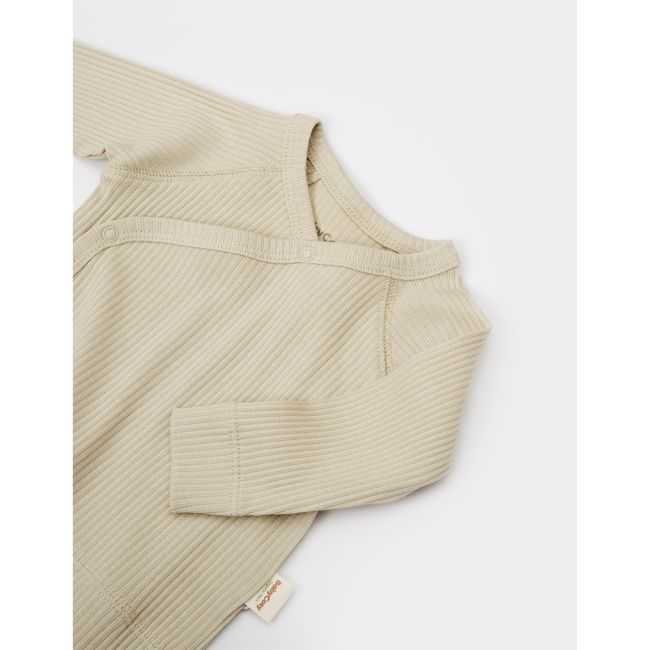 Cutie 4 piese pentru nou nascut - 100% bumbac organic - Verde pal, BabyCosy JEMBC-CSYM26502