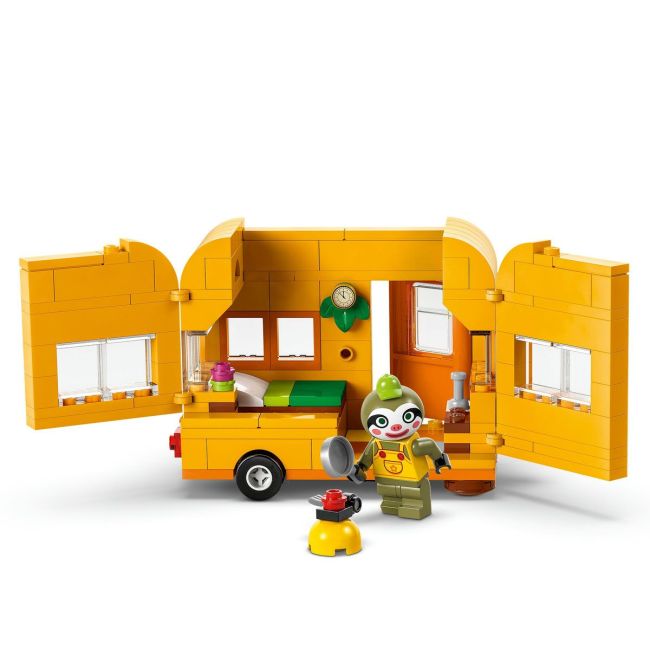 LEGO ANIMAL CROSSING CARAVANA SI MAGAZINUL DE GRADINARIT AL LUI LEIF 77054 VIVLEGO77054