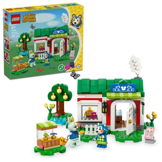 LEGO ANIMAL CROSSING MAGAZINUL DE HAINE DETINUT DE ABLE SISTERS 77055 VIVLEGO77055