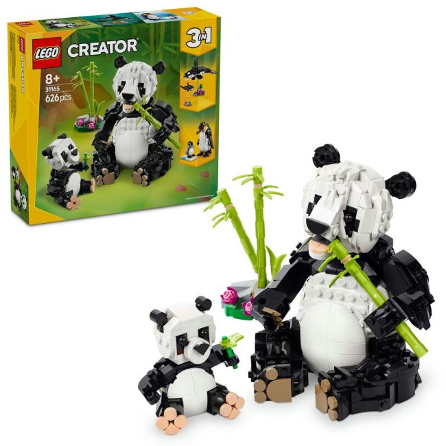 LEGO CREATOR ANIMALE SALBATICE: FAMILIA DE URSI PANDA 31165 VIVLEGO31165