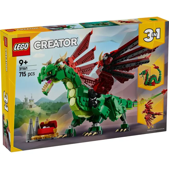 LEGO CREATOR DRAGON MEDIEVAL 31161 VIVLEGO31161