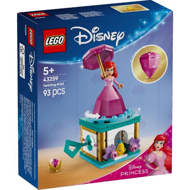 LEGO DISNEY ARIEL FACAND PIRUETE 43259 VIVLEGO43259