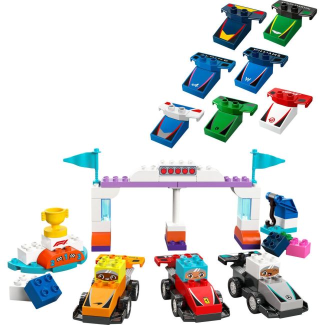 LEGO DUPLO ECHIPA F1: MASINI SI PILOTI DE CURSE 10445 VIVLEGO10445