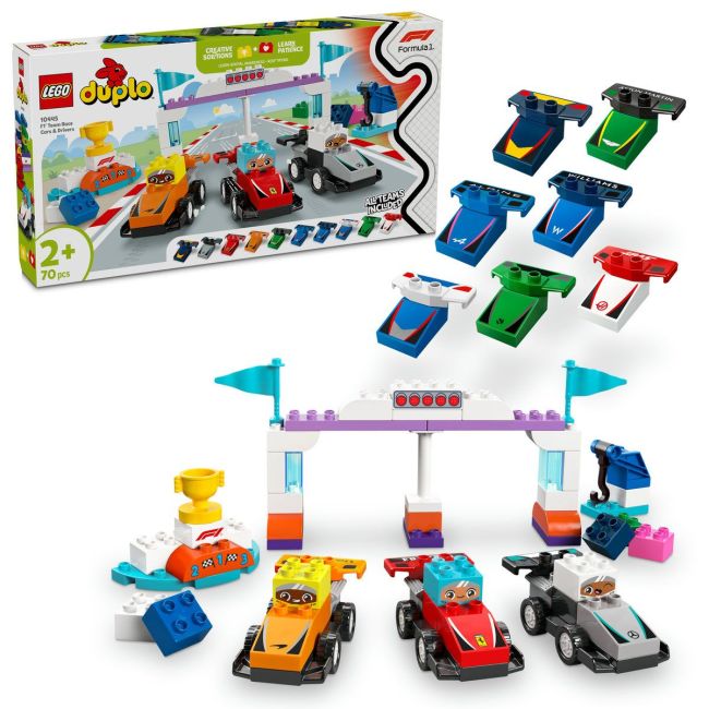 LEGO DUPLO ECHIPA F1: MASINI SI PILOTI DE CURSE 10445 VIVLEGO10445
