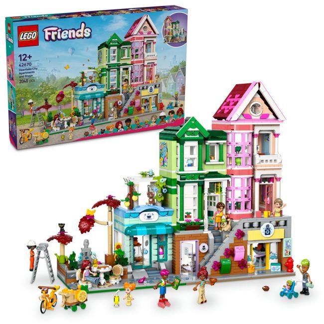LEGO FRIENDS APARTAMENTE SI MAGAZINE ÎN ORASUL HEARTLAKE 42670 VIVLEGO42670