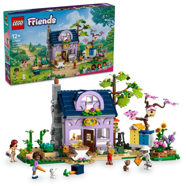 LEGO FRIENDS CASA APICULTORILOR SI GRADINA CU FLORI 42669 VIVLEGO42669
