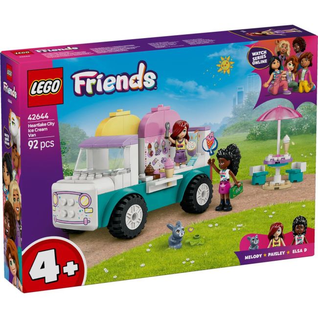 LEGO FRIENDS FURGONETA DE INGHETATA IN ORASUL HEARTLAKE 42644 VIVLEGO42644