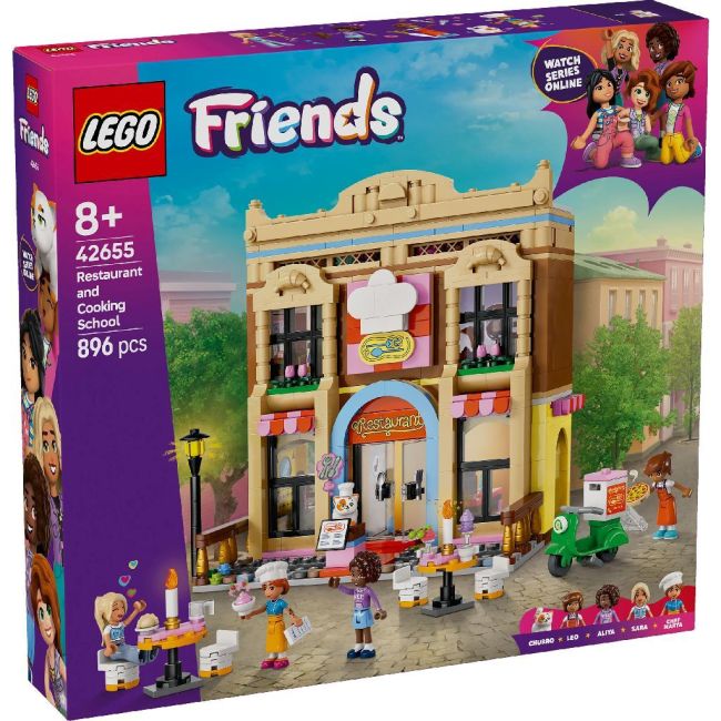 LEGO FRIENDS RESTAURANT SI SCOALA DE GASTRONOMIE 42655 VIVLEGO42655
