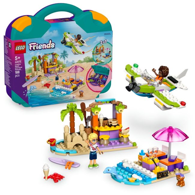 LEGO FRIENDS VALIZA PENTRU PLAJA SI CALATORIE 42672 VIVLEGO42672
