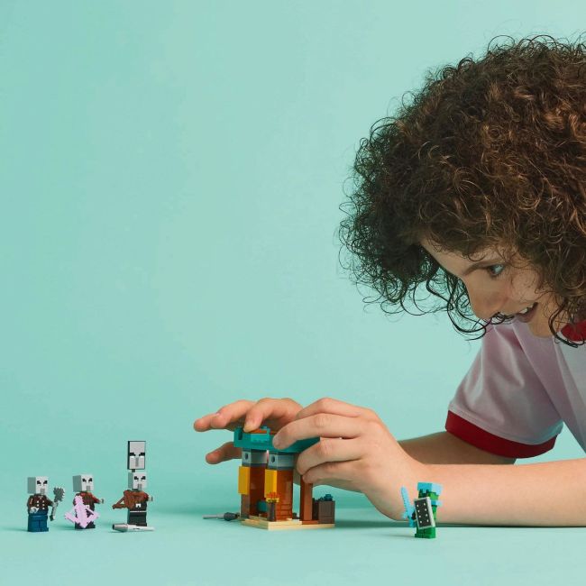 LEGO MINECRAFT PATRULA ILLAGER ÎN DESERT 21267 VIVLEGO21267