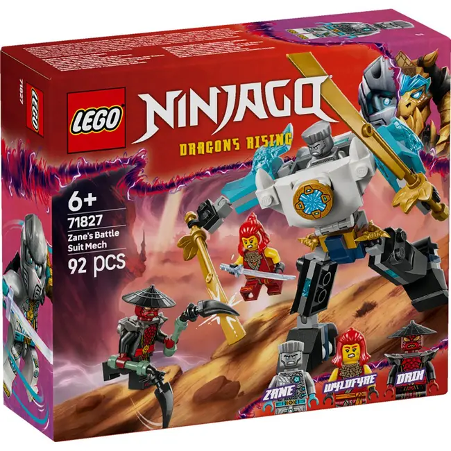 LEGO NINJAGO COSTUMUL ROBOT DE LUPTA AL LUI ZANE 71827 VIVLEGO71827