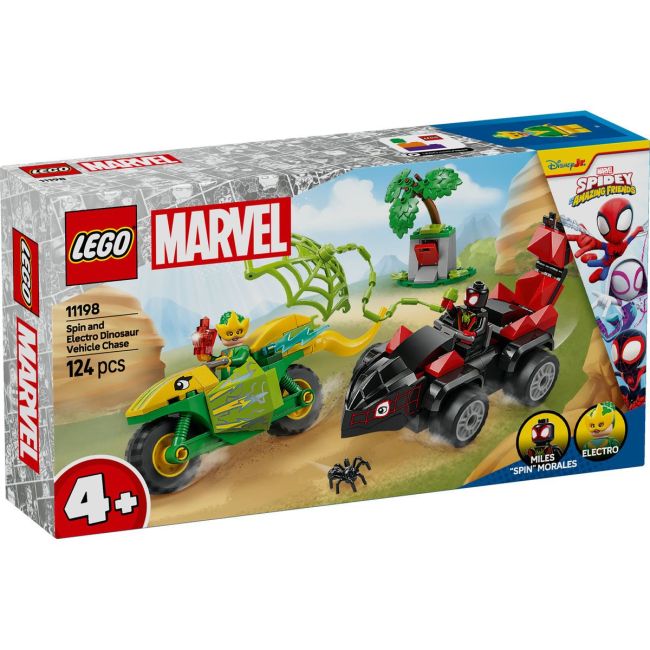 LEGO SPIDEY SPIN SI ELECTRO IN DINO-VEHICULE 11198 VIVLEGO11198