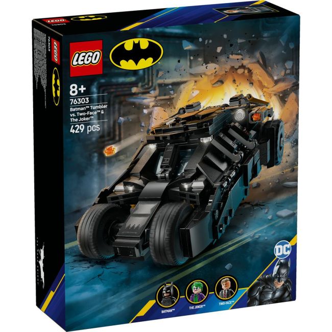 LEGO SUPER HEROES BATMAN TUMBLER VS. TWO-FACE SI JOKER 76303 VIVLEGO76303