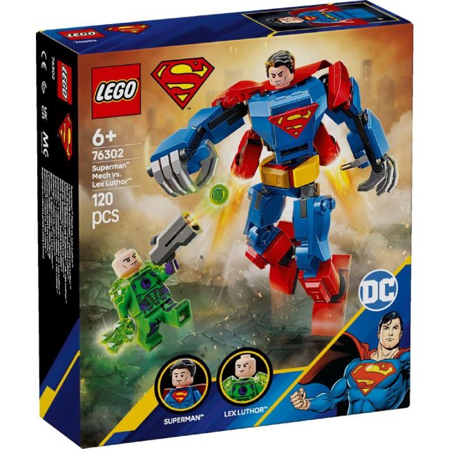 LEGO SUPER HEROES ROBOTUL LUI SUPERMAN VS LEX LUTHOR 76302 VIVLEGO76302