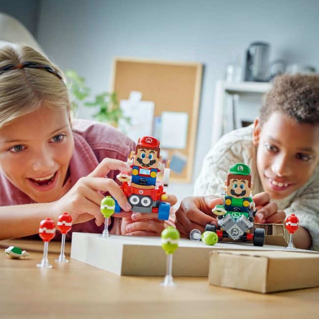 LEGO SUPER MARIO MARIO KART BABY MARIO SI BABY LUIGI 72034 VIVLEGO72034