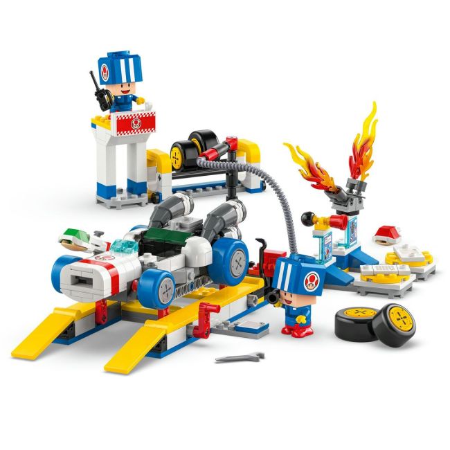 LEGO SUPER MARIO MARIO KART GARAJUL LUI TOAD 72035 VIVLEGO72035