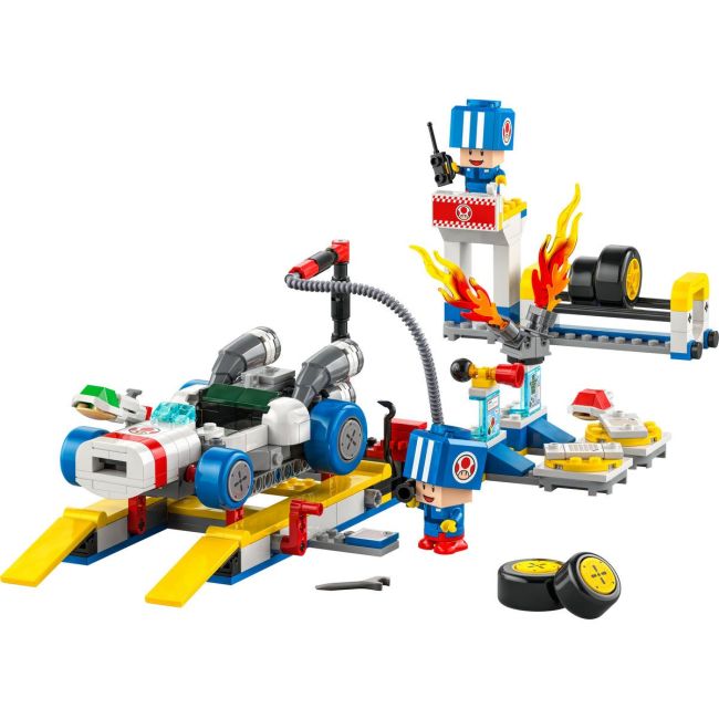LEGO SUPER MARIO MARIO KART GARAJUL LUI TOAD 72035 VIVLEGO72035