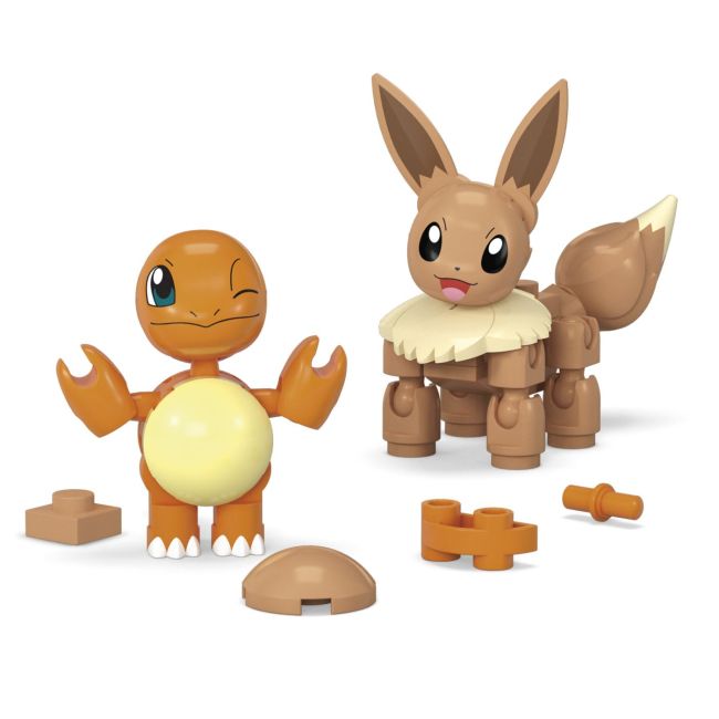 POKEMON MEGA SET DOUA BILE CHARMANDER SI EEVEE 40 PIESE VIVMTHXP11_JCR81