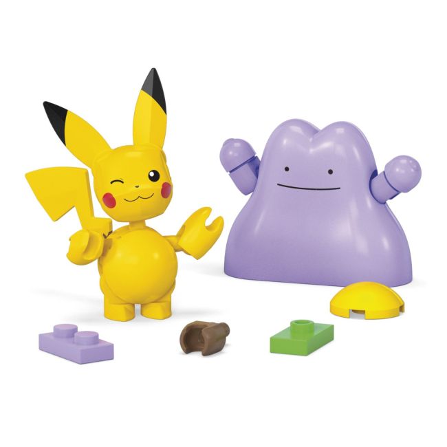 POKEMON MEGA SET DOUA BILE DITTO SI PIKACHU 42 PIESE VIVMTHXP11_JCT43