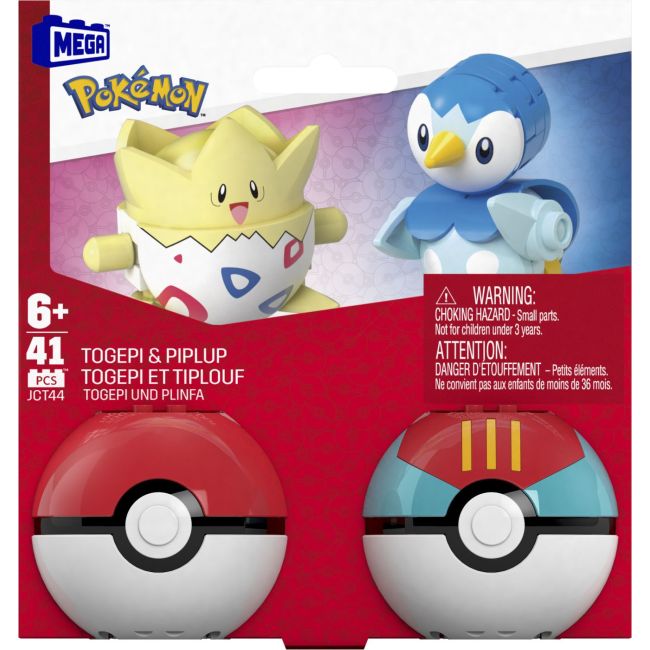 POKEMON MEGA SET DOUA BILE TOGEPI SI PIPLUP 41 PIESE VIVMTHXP11_JCT44