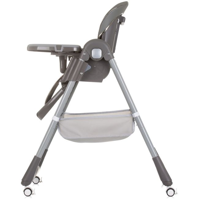 Scaun de masa chipolino first spoon ash grey hubsthfs02401as